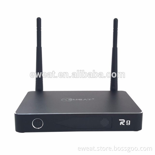 The best HD 3d 4k decoder android 6.0 marshmallow tv box realtek 1296 R9 is ready
